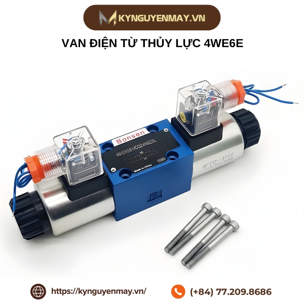 Van điện từ thủy lực 4WE6E