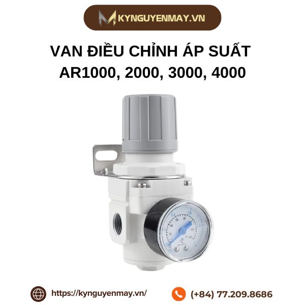 Van điều chỉnh áp suất  AR1000, 2000, 3000, 4000