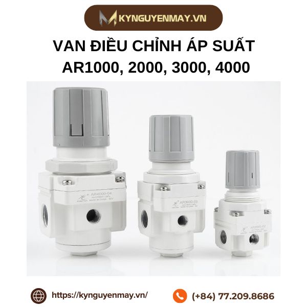 Van điều chỉnh áp suất  AR1000, 2000, 3000, 4000
