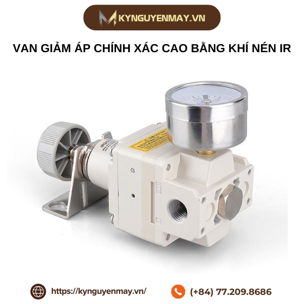 Van giảm áp chính xác cao bằng khí nén IR