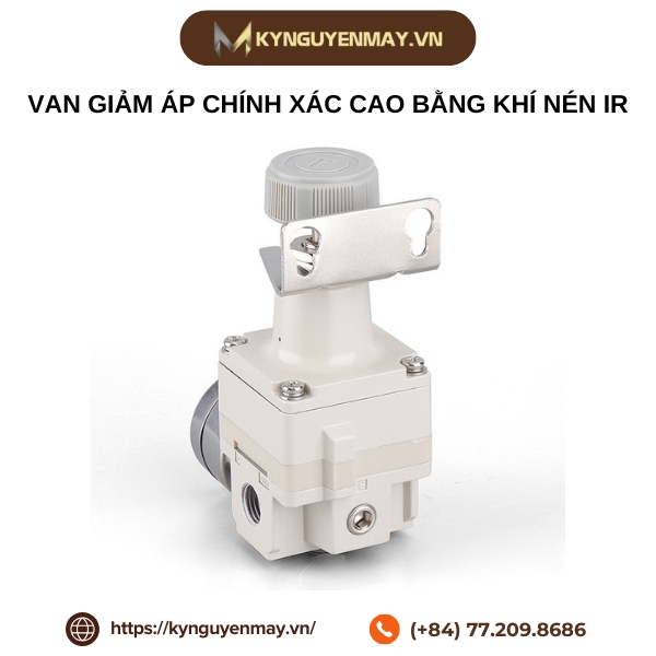 Van giảm áp chính xác cao bằng khí nén IR