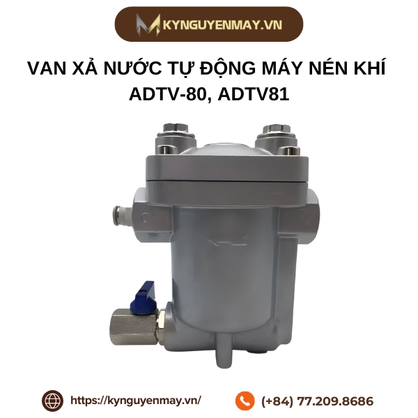Van xả nước tự động máy nén khí ADTV-80, ADTV81