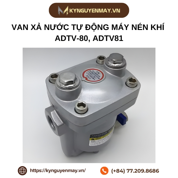 Van xả nước tự động máy nén khí ADTV-80, ADTV81