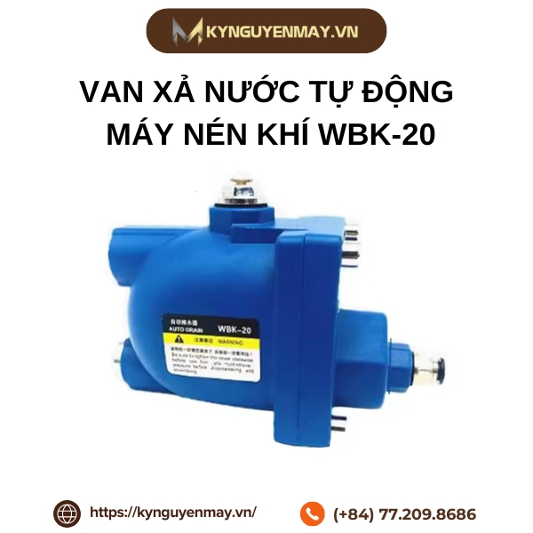 Van xả nước tự động máy nén khí WBK-20