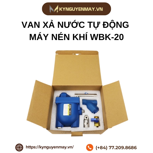 Van xả nước tự động máy nén khí WBK-20
