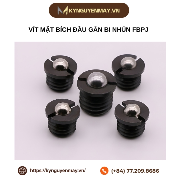Vít mặt bích đầu gắn bi nhún FBPJ