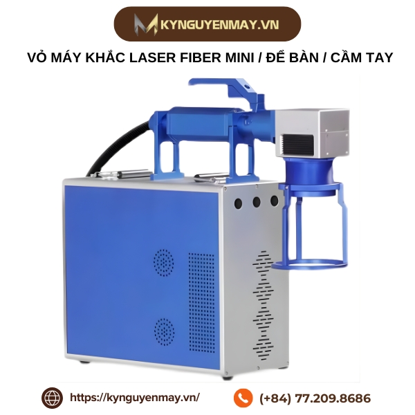 Vỏ máy khắc laser fiber mini/ để bàn/ cầm tay