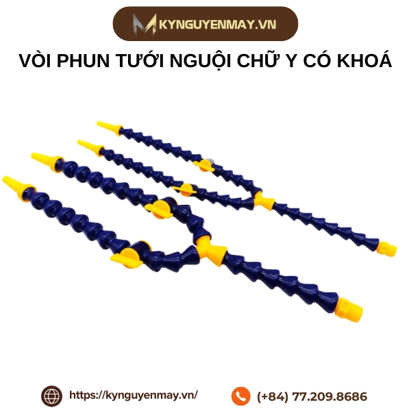 Vòi phun tưới nguội chữ Y có khoá