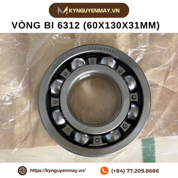 Vòng bi 6312 (60x130x31mm)