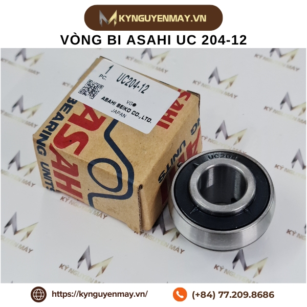 Vòng bi ASAHI UC204, UC204-12