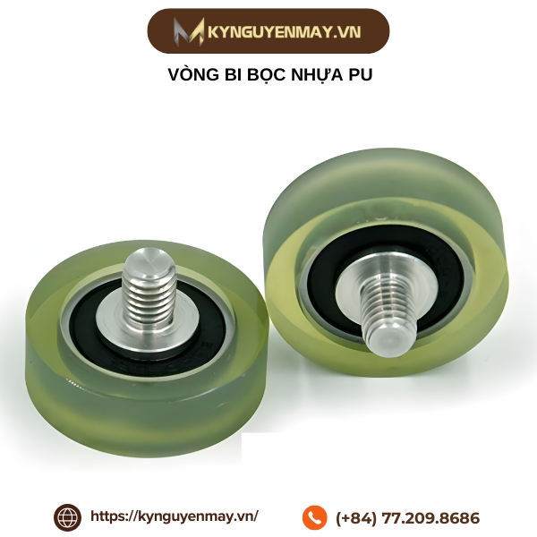 Vòng bi bọc nhựa PU
