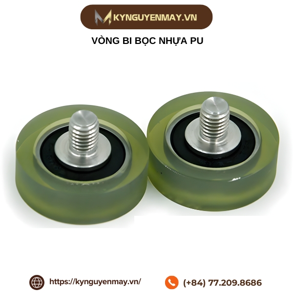 Vòng bi bọc nhựa PU