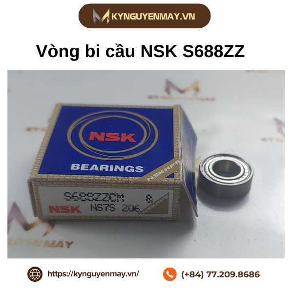 Vòng bi cầu NSK S688ZZ