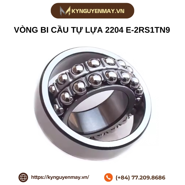 Vòng bi cầu tự lựa 2204 E-2RS1TN9