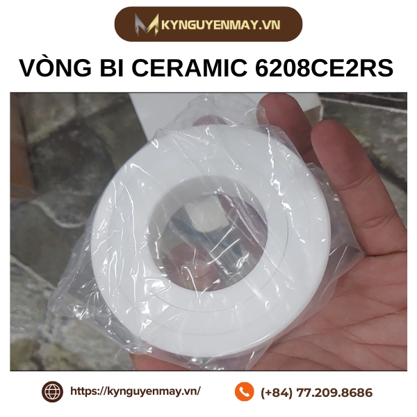 Vòng bi ceramic 6208CE2RS