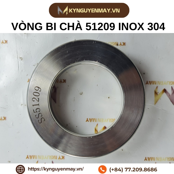 Vòng bi chà 51209 inox 304