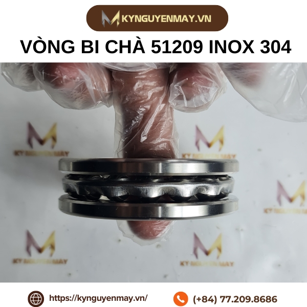 Vòng bi chà 51209 inox 304