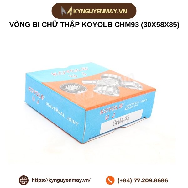 Vòng bi chữ thập 30 x 85 (GUM93, CHM93, TM193)