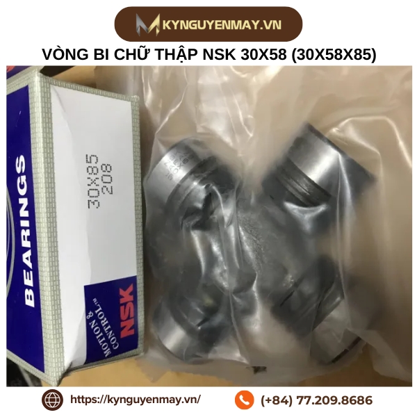 Vòng bi chữ thập 30 x 85 (GUM93, CHM93, TM193)
