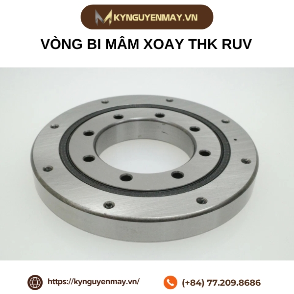 Vòng bi mâm xoay THK RUV | RUV42, RUV66, RUV85, RUV124, RUV148, RUV178