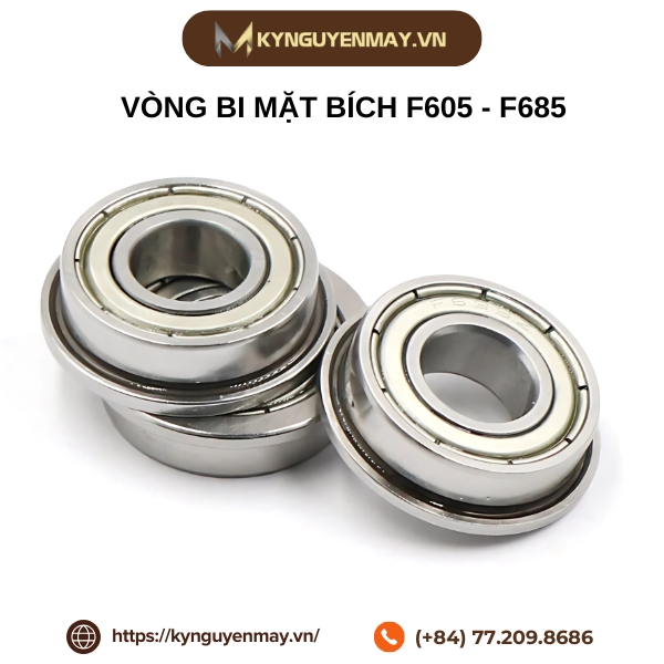 Vòng bi mặt bích F605ZZ, F606ZZ, F687ZZ, F635ZZ, F696ZZ, F698ZZ