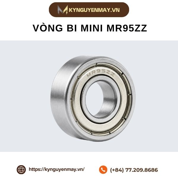 Vòng bi mini MR95ZZ | 5x9x3 mm