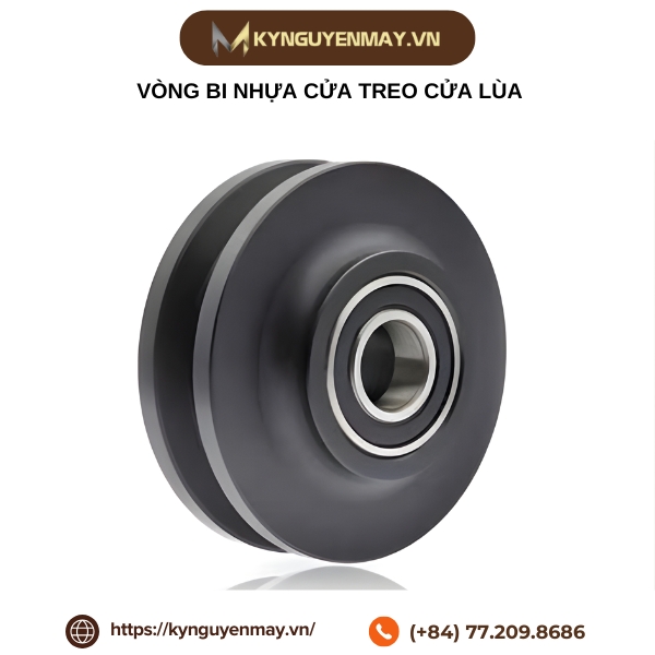 Vòng bi nhựa cửa treo cửa lùa