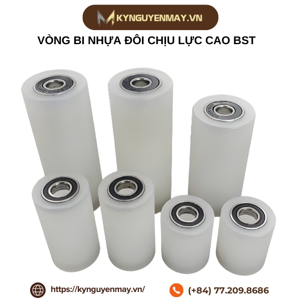 Vòng bi nhựa đôi chịu lực cao BST