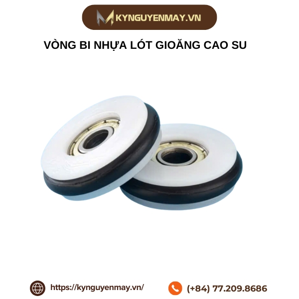 Vòng bi nhựa lót gioăng cao su