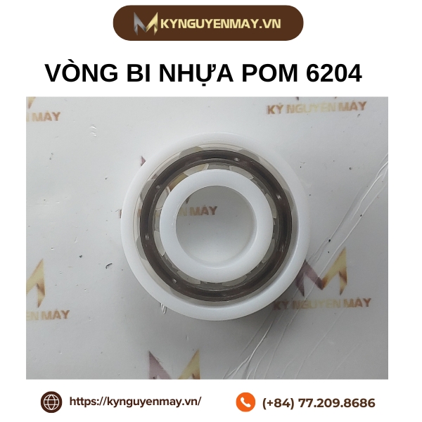 Vòng bi nhựa POM 6204