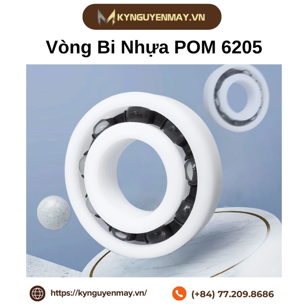 Vòng bi nhựa POM 6205