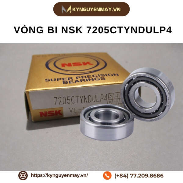 Vòng bi NSK 7205CTYNDULP4 (25x52x15mm)