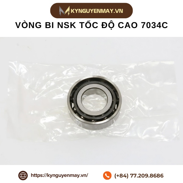 Vòng bi NSK tốc độ cao 7034CTYNSULP5, 7034CTYNDBLP4, 7034CTYNDBLP5