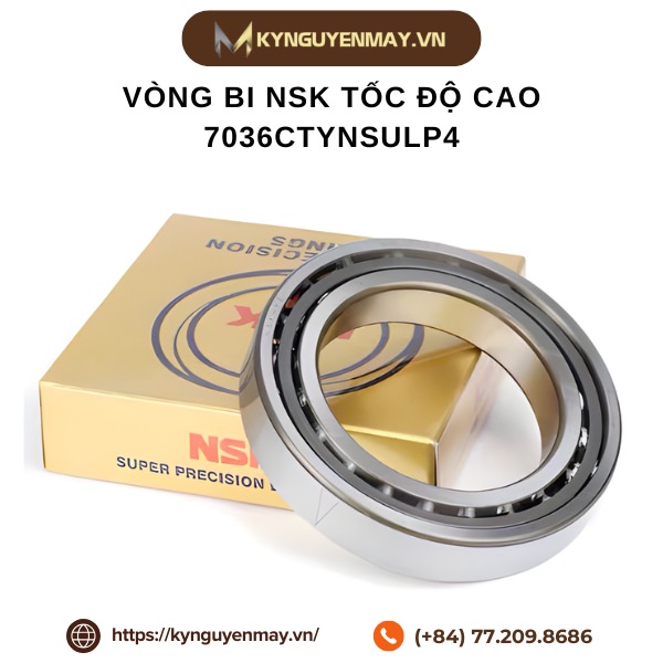 Vòng bi NSK tốc độ cao 7036CTYNSULP4