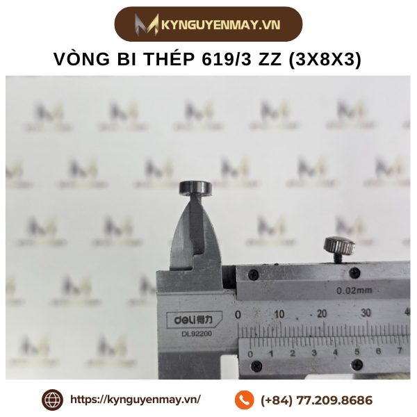 Vòng bi thép 619 ZZ | 619/3, 619/4, 619/5, 619/6, 619/7, 619/8, 619/9