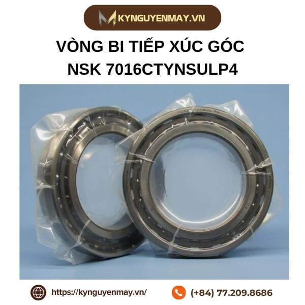 Vòng bi tiếp xúc góc NSK 7016CTYNSULP4