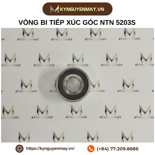 Vòng bi tiếp xúc góc 2 dãy NTN 5203S