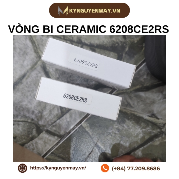 Vòng bi ceramic 6208CE2RS