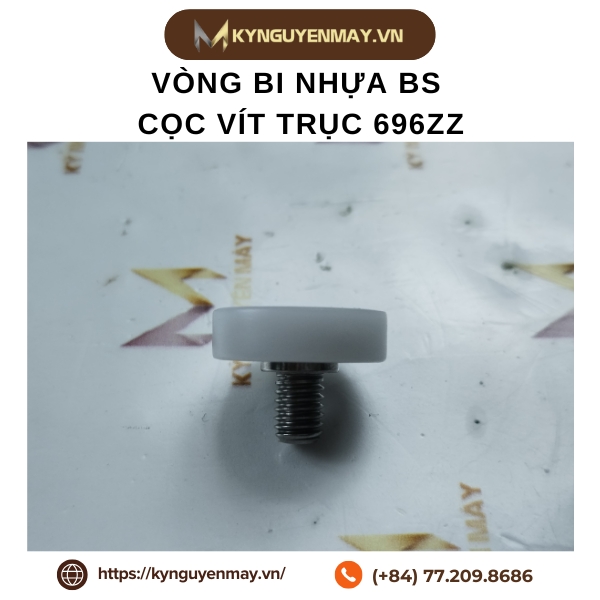 Vòng bi nhựa BS cọc vít trục 696ZZ (BS69620-6C1L8M6)