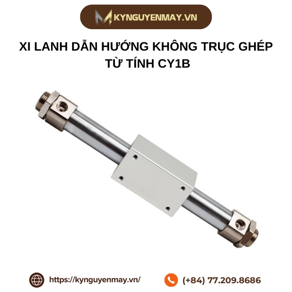 Xi lanh dẫn hướng không trục ghép từ tính CY1B