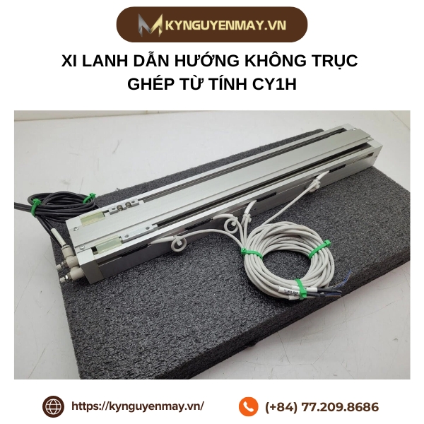 Xi lanh dẫn hướng không trục ghép từ tính CY1H