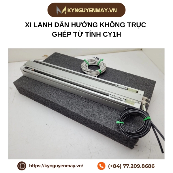 Xi lanh dẫn hướng không trục ghép từ tính CY1H