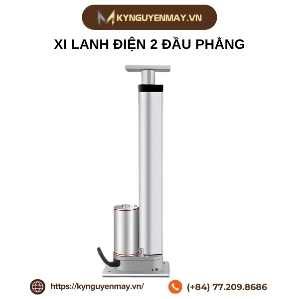 Xi lanh điện 2 đầu phẳng
