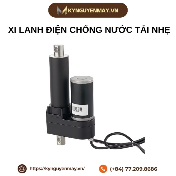 Xi lanh điện chống nước tải nhẹ