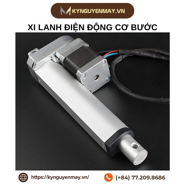 Xi lanh điện động cơ bước