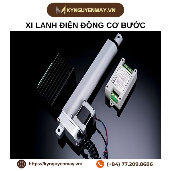 Xi lanh điện động cơ bước