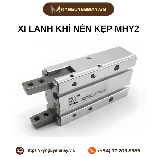 Xi lanh khí nén kẹp MHY2-10D, MHY2-16D, MHY2-20D, MHY2-25D