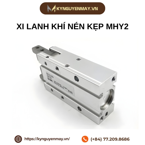 Xi lanh khí nén kẹp MHY2-10D, MHY2-16D, MHY2-20D, MHY2-25D