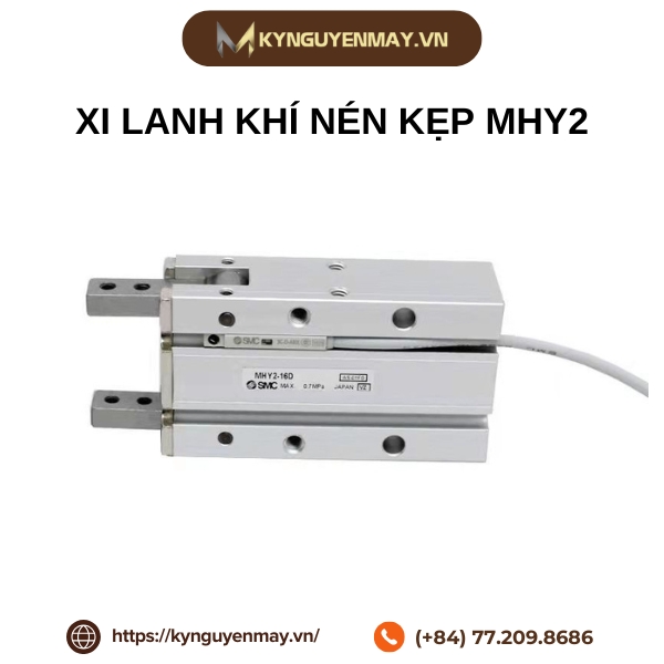 Xi lanh khí nén kẹp MHY2-10D, MHY2-16D, MHY2-20D, MHY2-25D