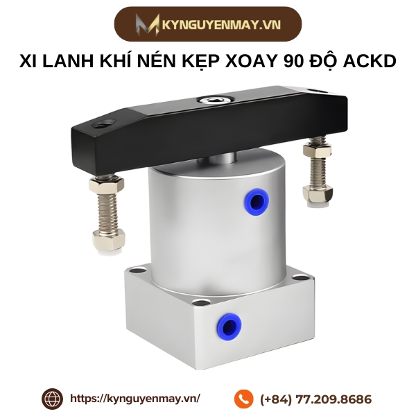 Xi lanh khí nén kẹp xoay 90 độ ACKD25, ACKD32, ACKD40, ACKD50, ACKD63